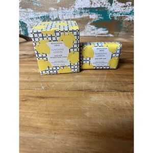 Set of 2 Beekman 1802 Goat Milk Whipped Body Cream Bar Soap Sunshine Lemon